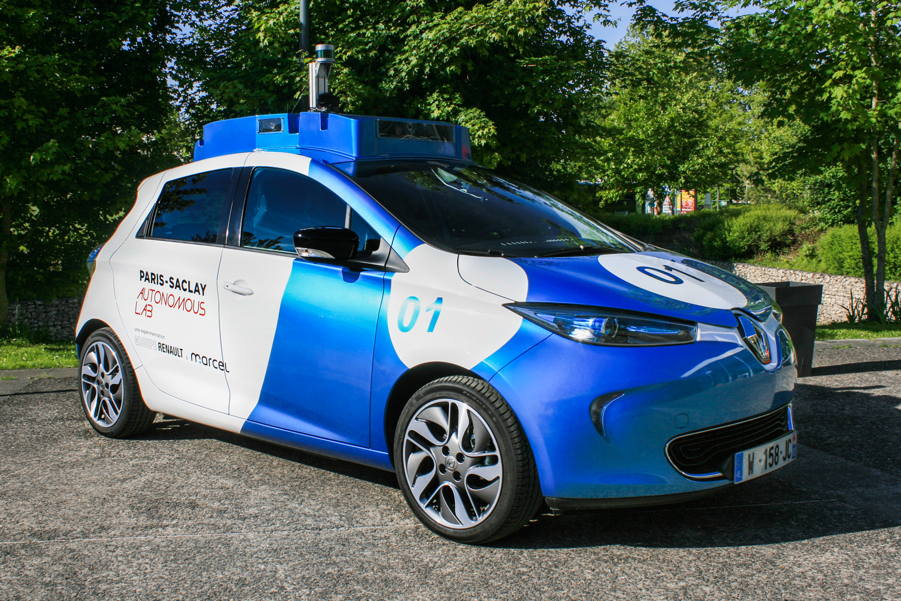 Renault Zoe autonomiczne 
