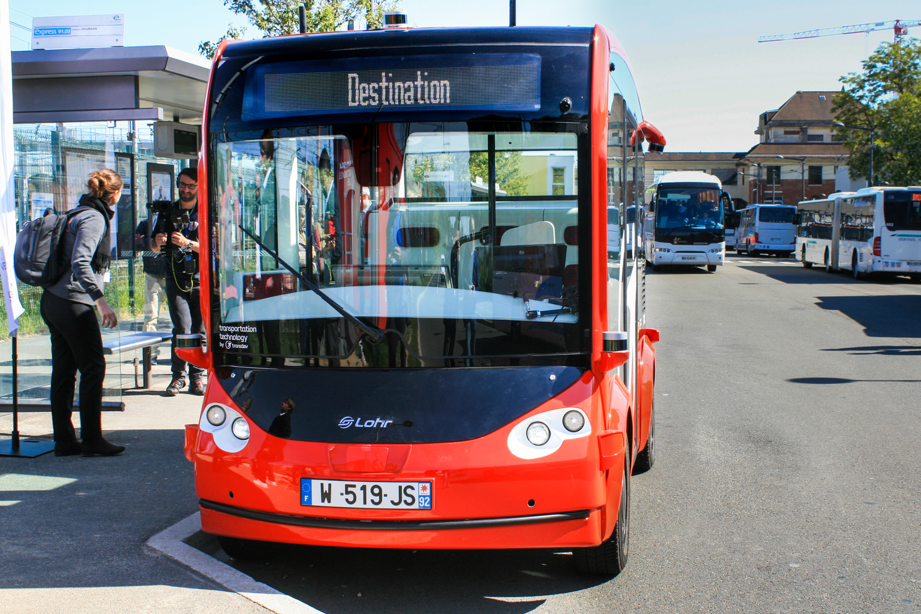 Autonomiczny autobus 