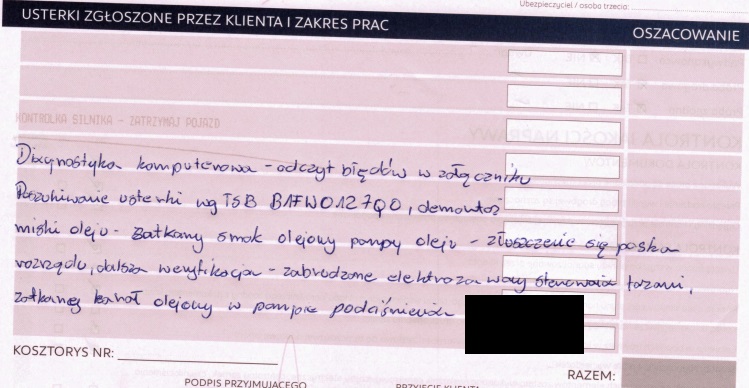 silnik 1.2 puretech awarie 