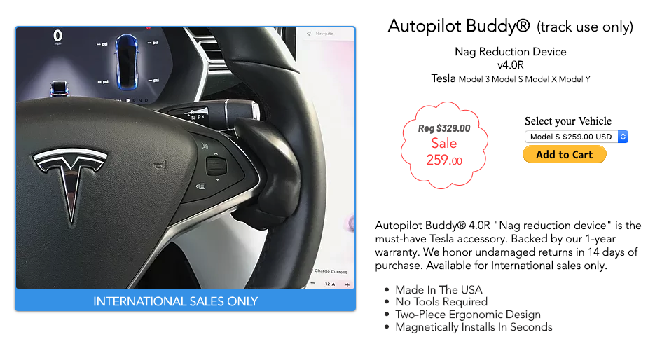 jak oszukać Autopilota Tesli 