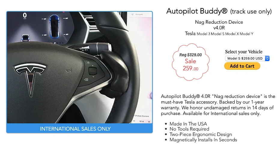 jak oszukać Autopilota Tesli 