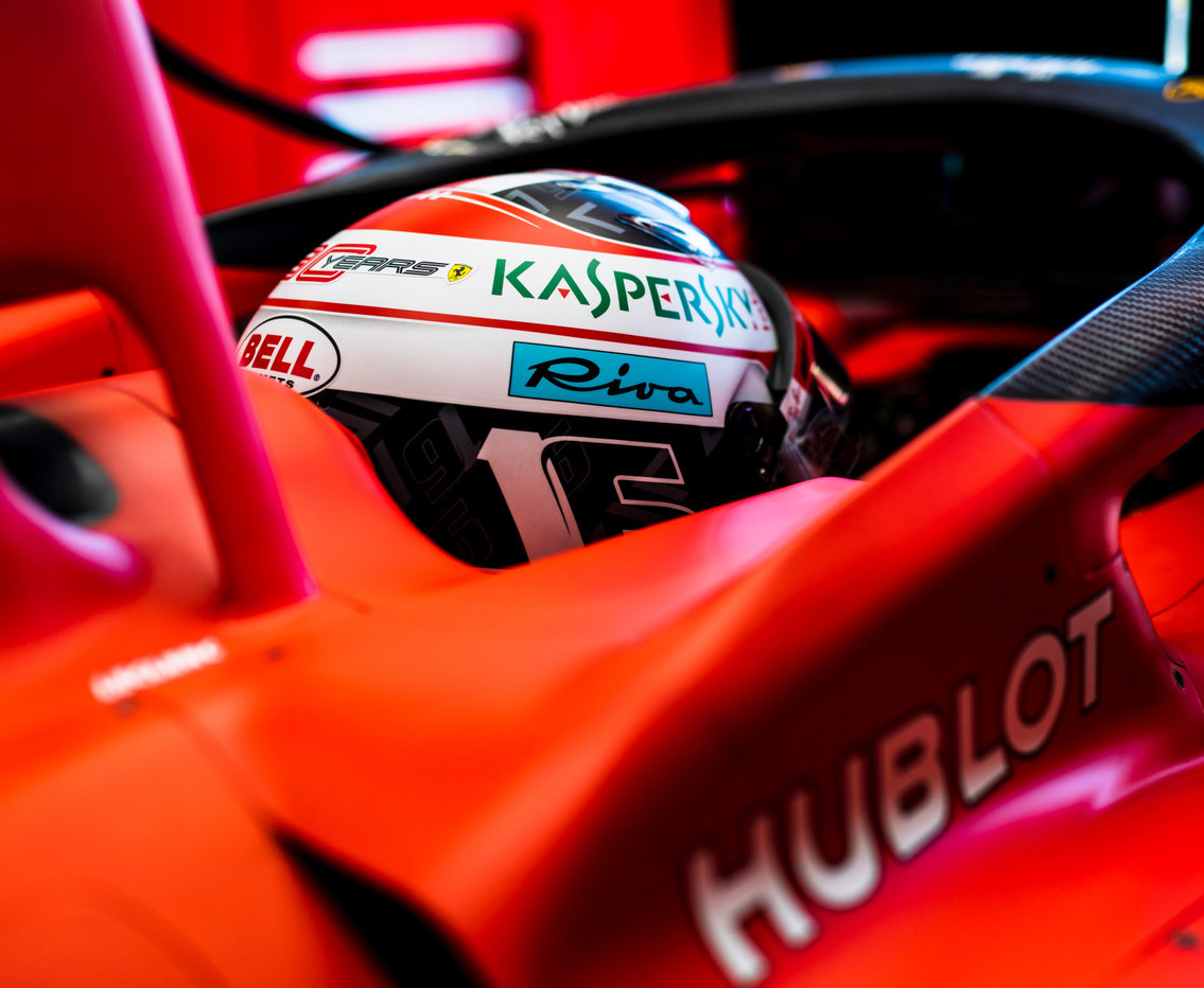 Formuła 1 Charles Leclerc Ferrari GP Francji 