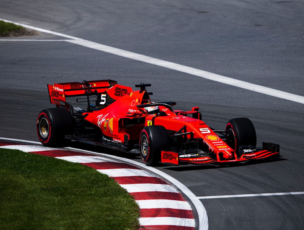 GP Kanady Sebastian Vettel Ferrari Formuła 1 