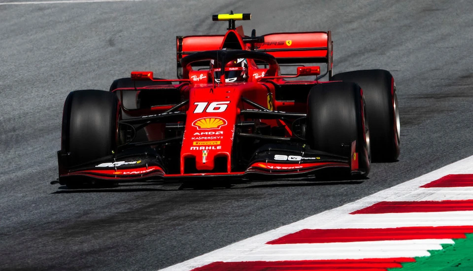 GP Austrii Ferrari Charles Leclerc