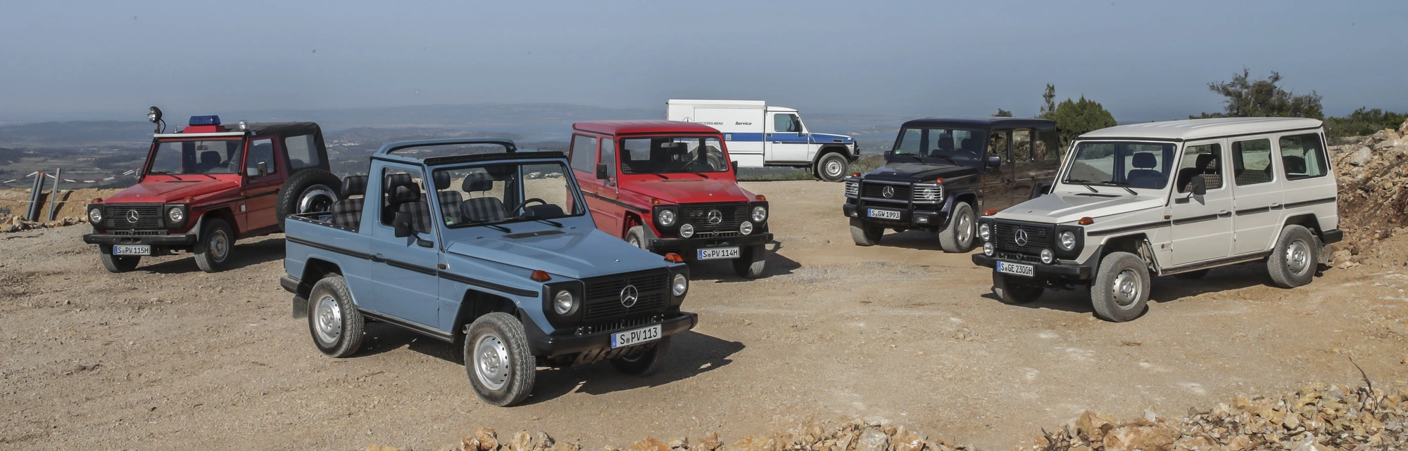 Mercedes G historia