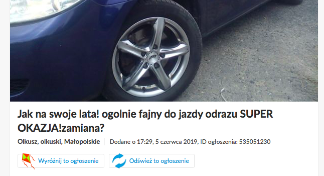 olx ogłoszenia 