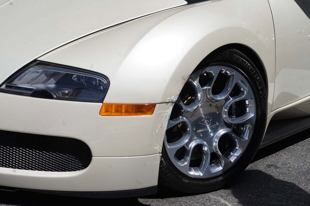 Bugatti Veyron Tracy Morgan kolizja 