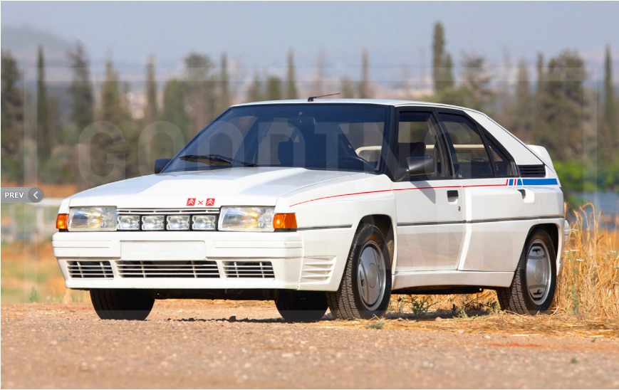 Citroen BX 4TC aukcja 