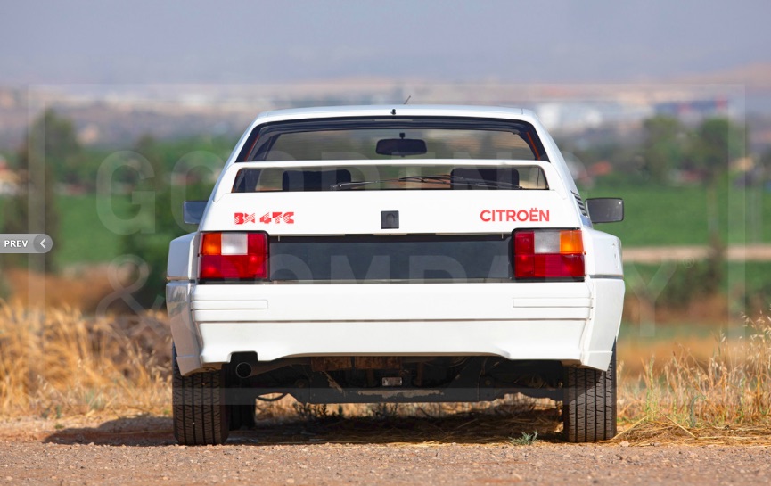 Citroen BX 4TC aukcja 