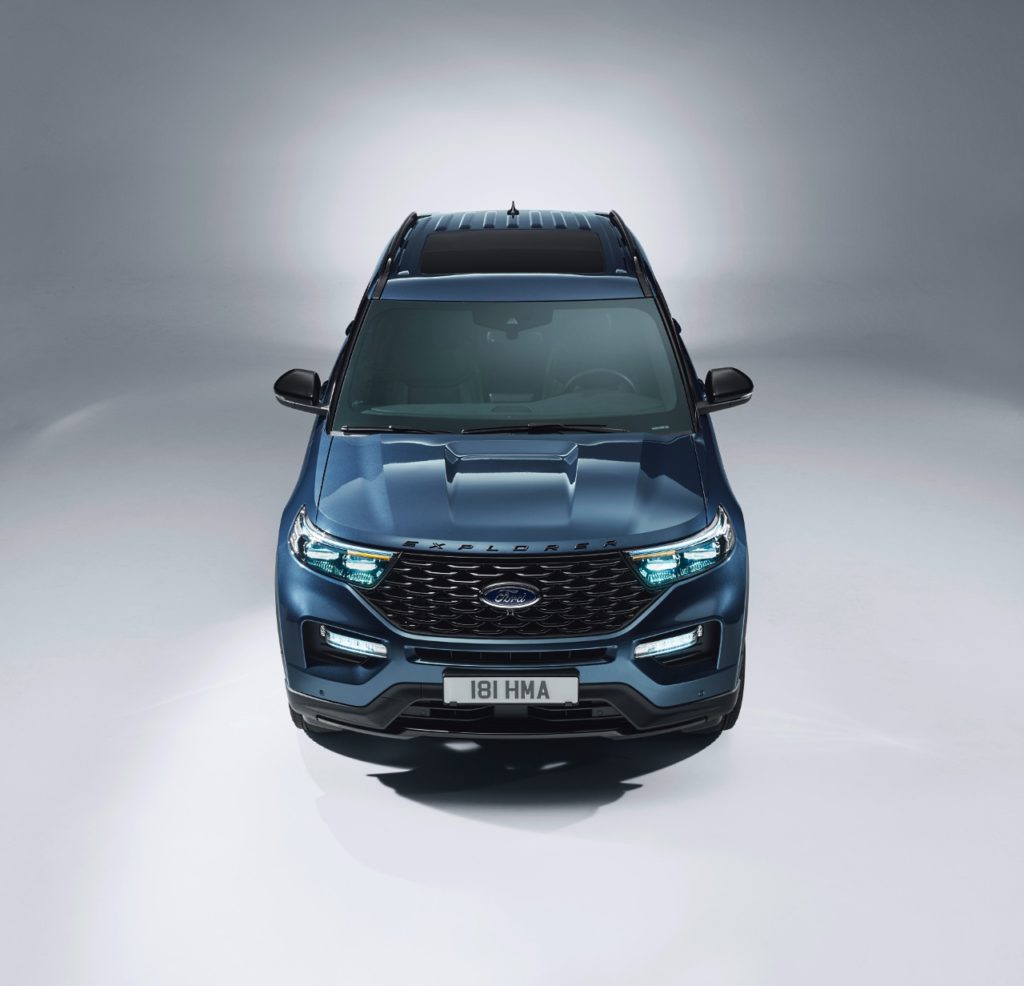 Ford Explorer hybryda plug-in wydech 