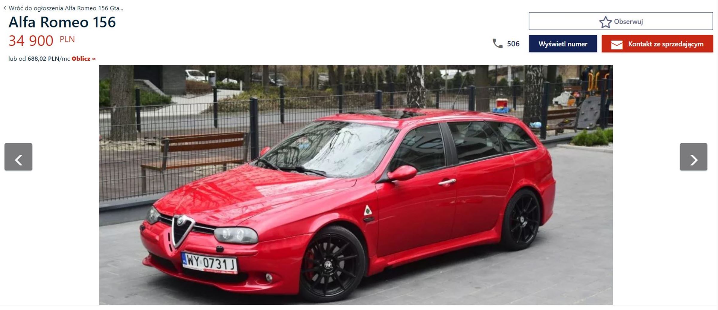 Alfa Romeo 156 GTA 