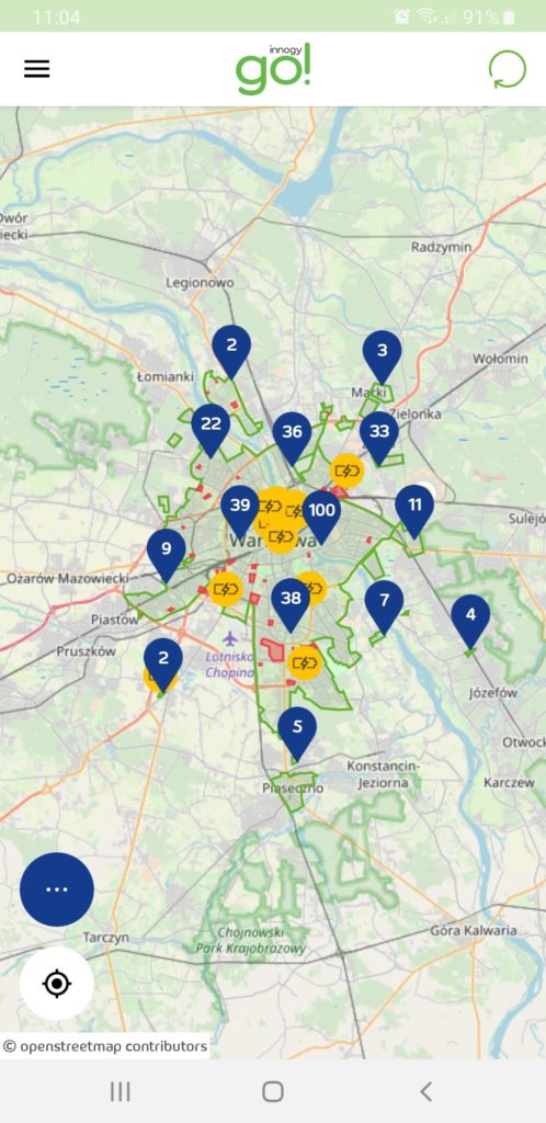 nowa strefa Traficar Warszawa 