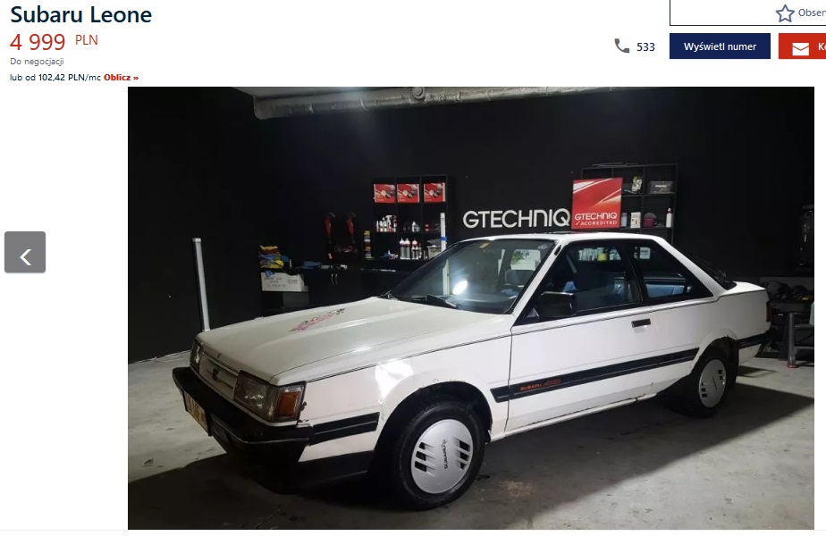 subaru leone 4x4 