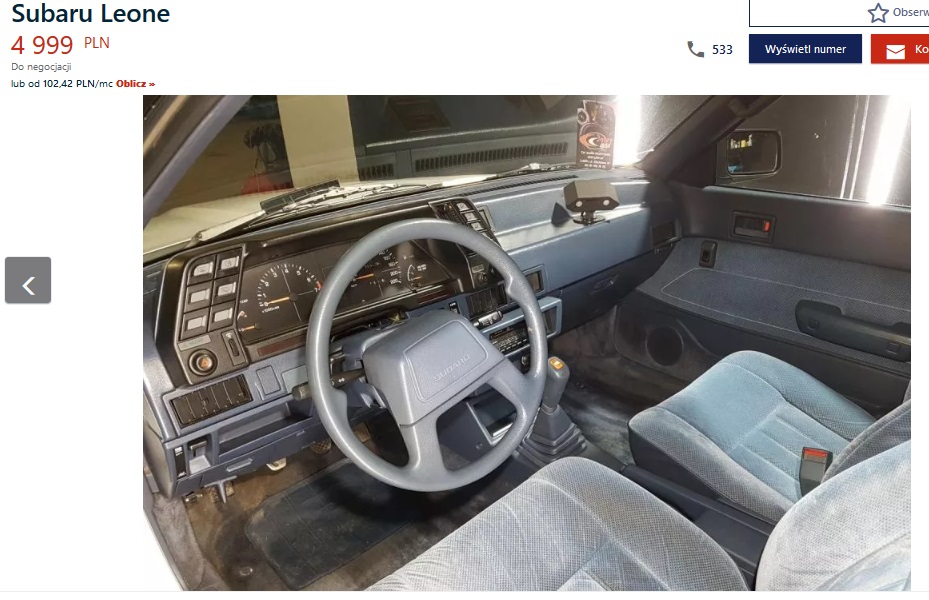 subaru leone 4x4 