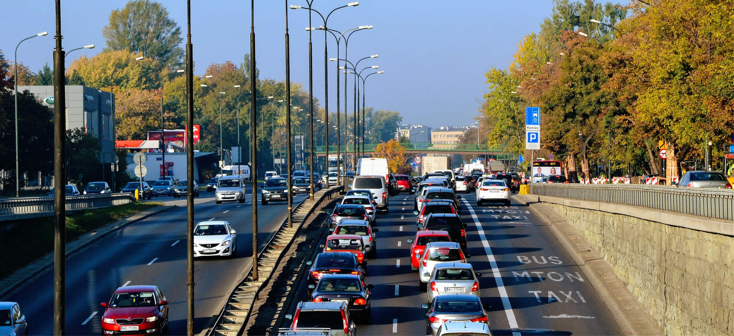 najbardziej zakorkowane miasta w Polsce