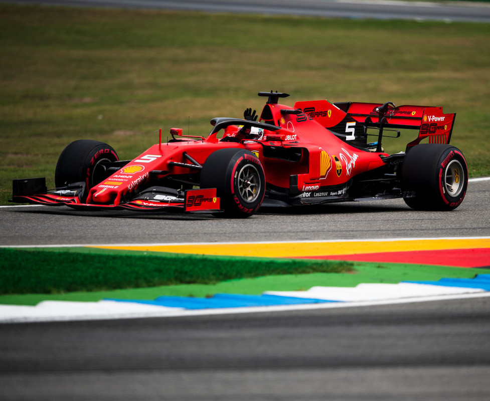 Formuła 1 GP Niemiec Ferrari Vettel 