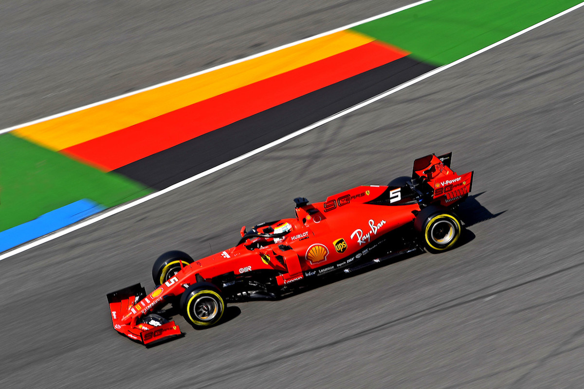 Formuła 1 GP Niemiec Hockenheim Ferrari Vettel 