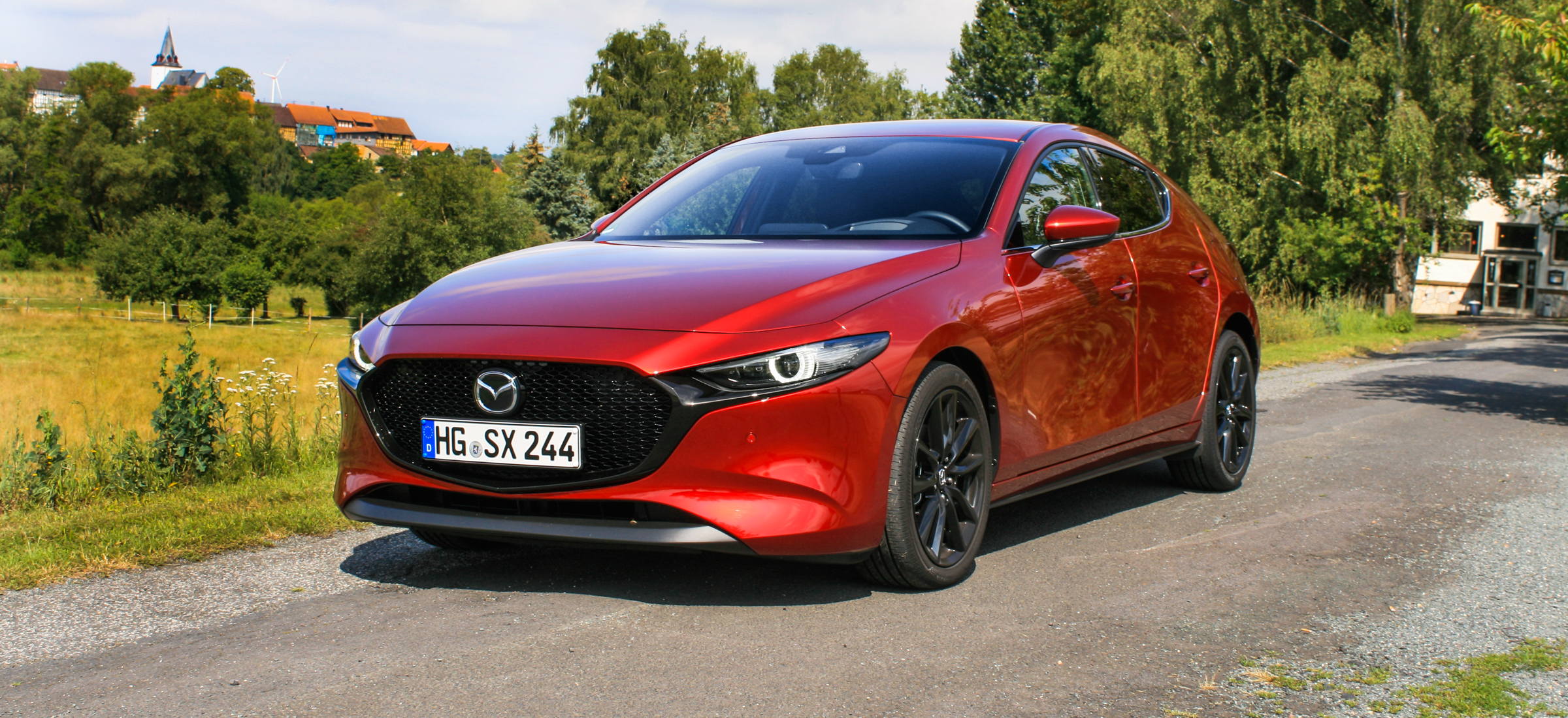 Mazda 3 Skyactiv X wrażenia z jazdy