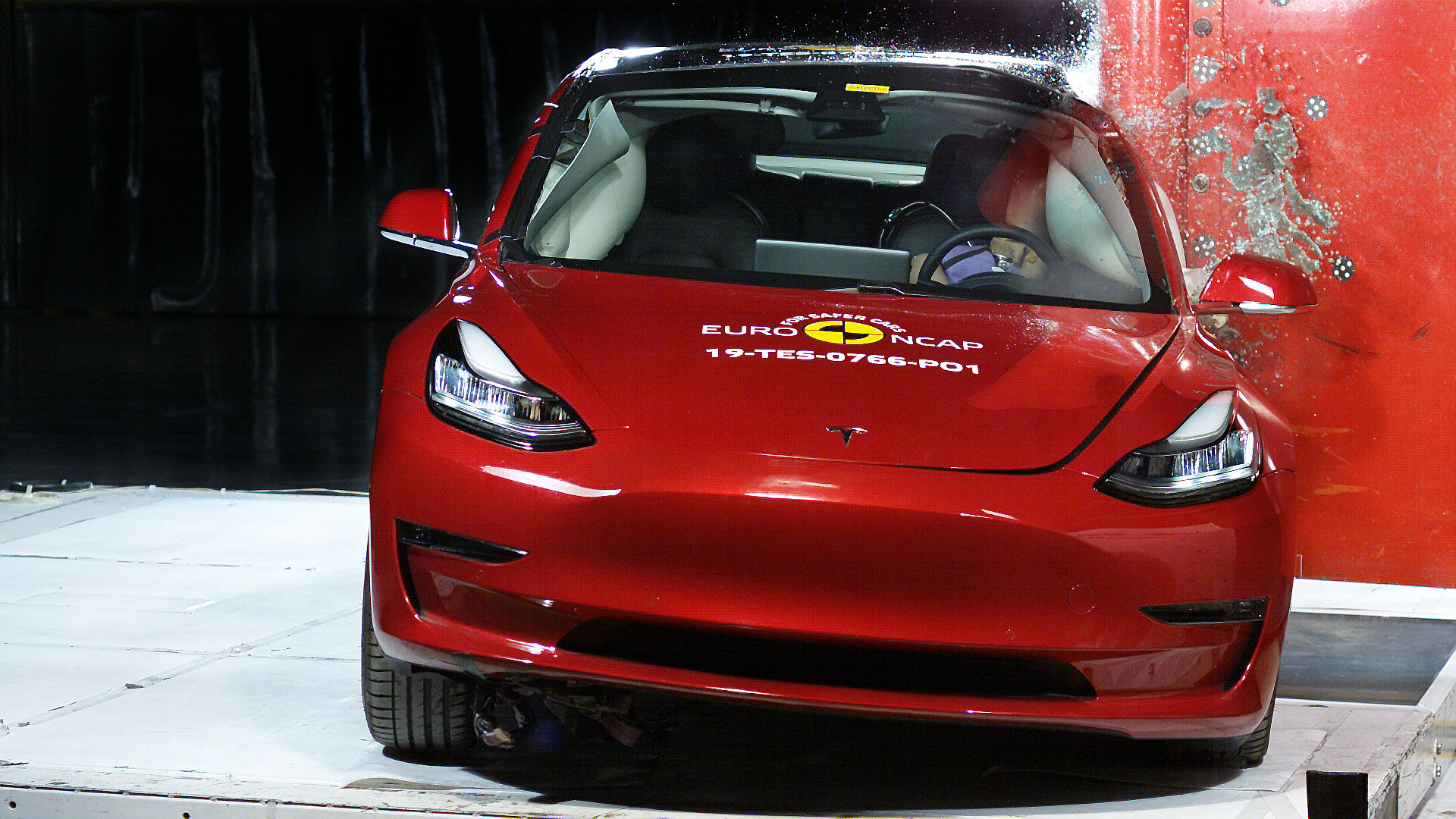 Tesla Model 3 EuroNCAP 