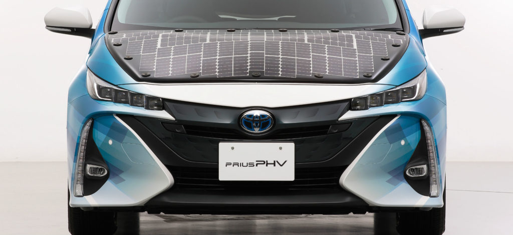 Toyota Prius panele solarne