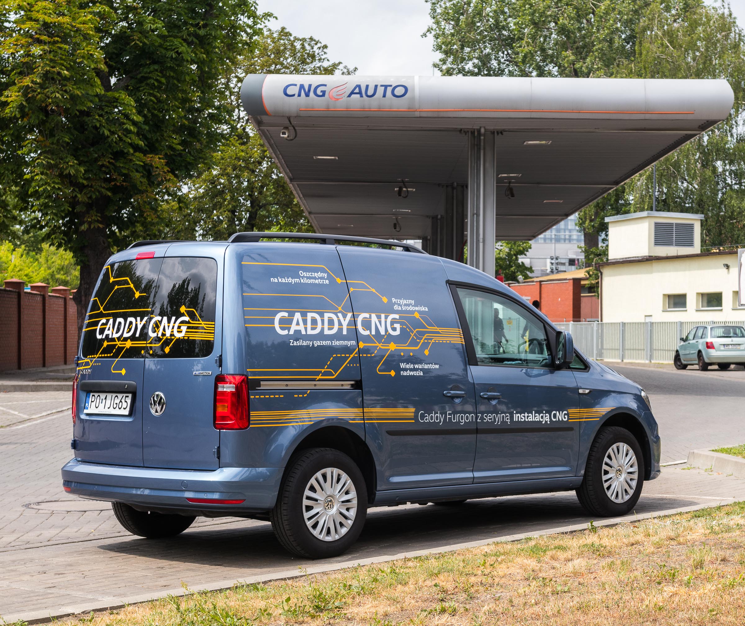Volkswagen Caddy CNG test 