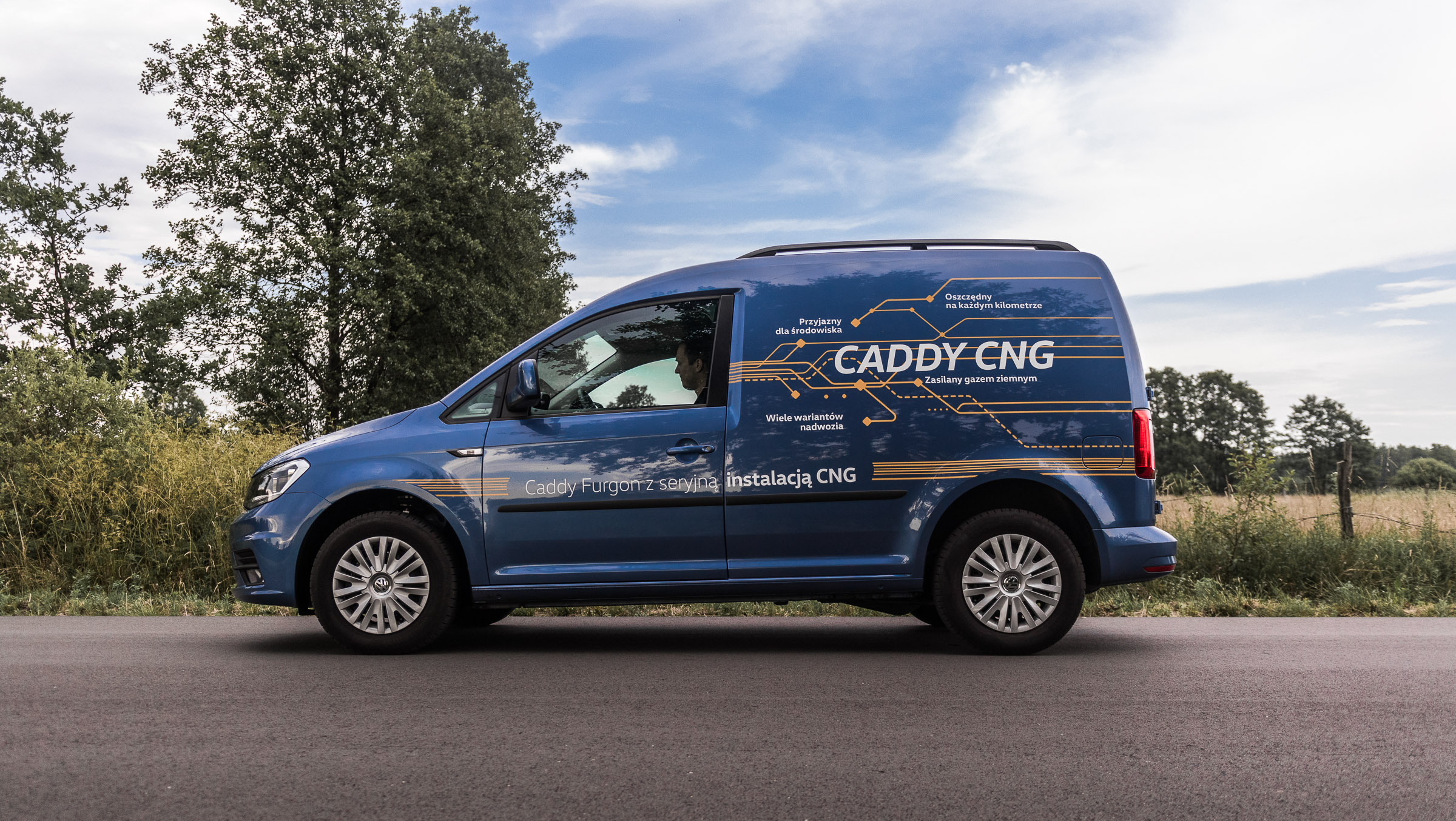 Volkswagen Caddy CNG test 
