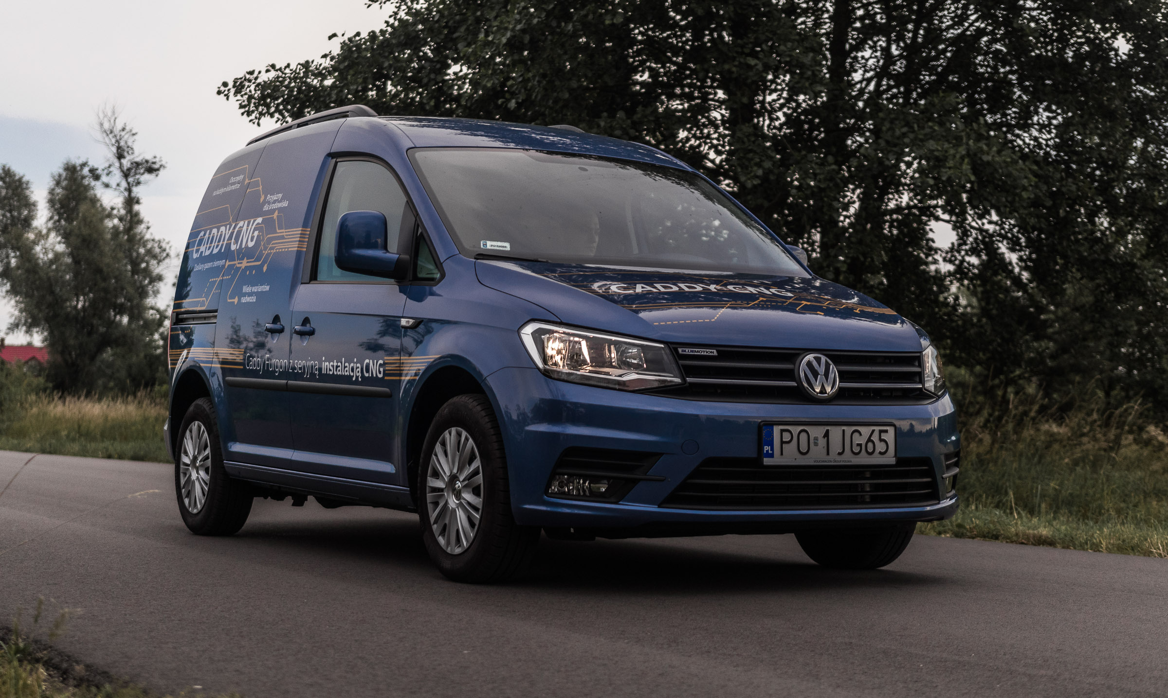 VW Caddy CNG test 