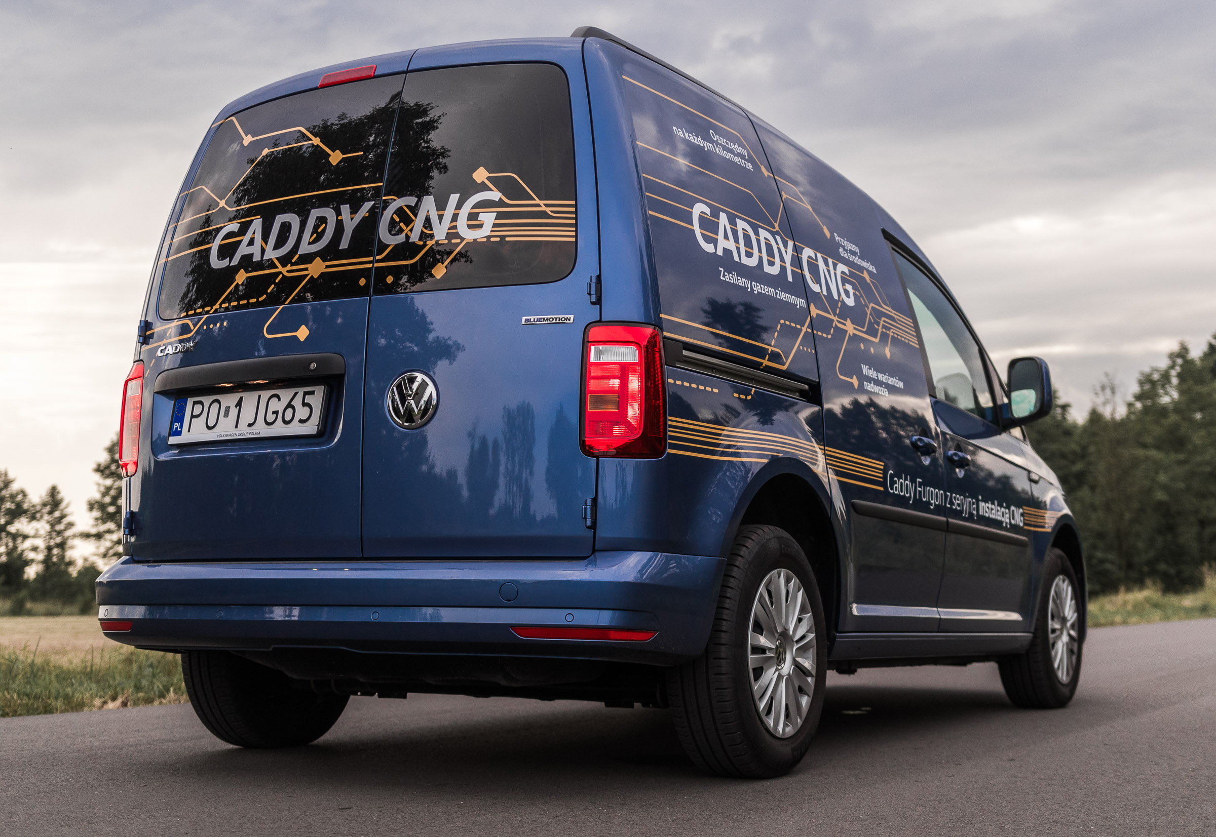 VW Caddy CNG test 