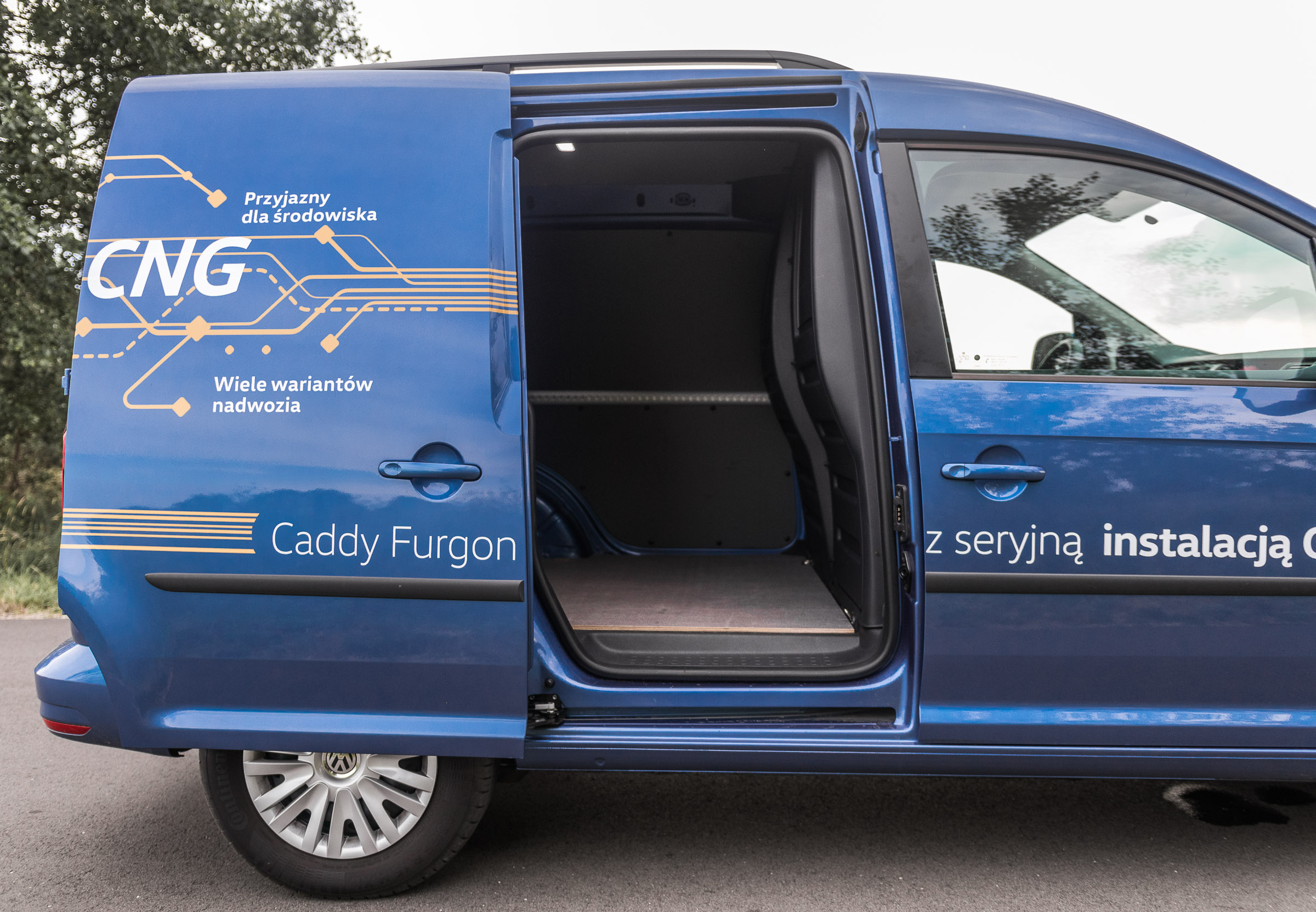 VW Caddy CNG test 