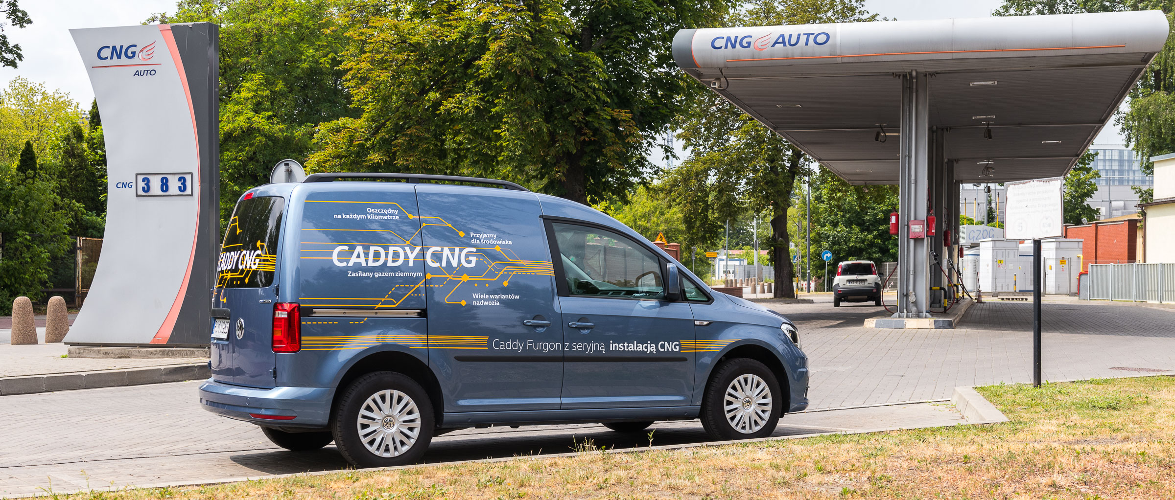 Volkswagen Caddy CNG test