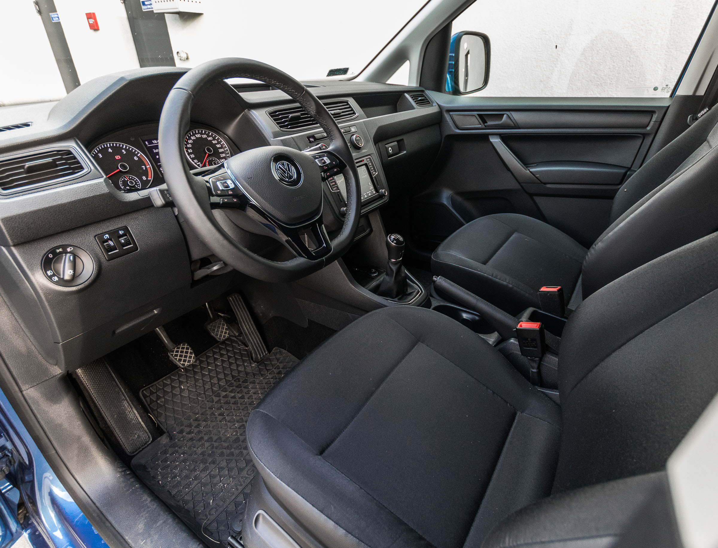 VW Caddy CNG test 