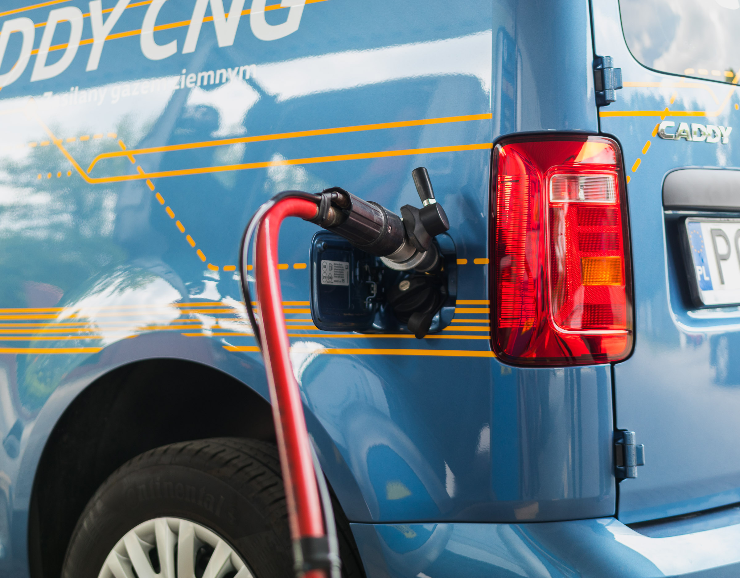 Volkswagen Caddy CNG test 