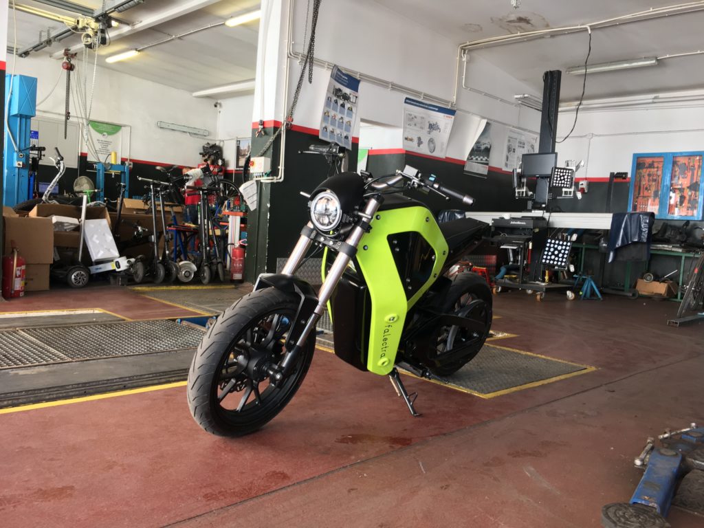 elektryczny motocykl Falectra 