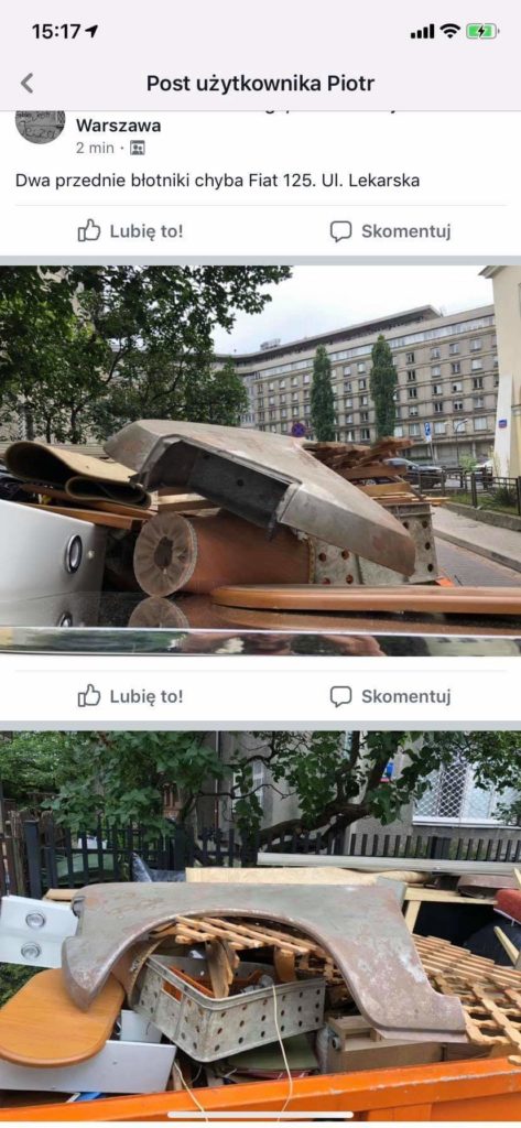 fiat 125p części 