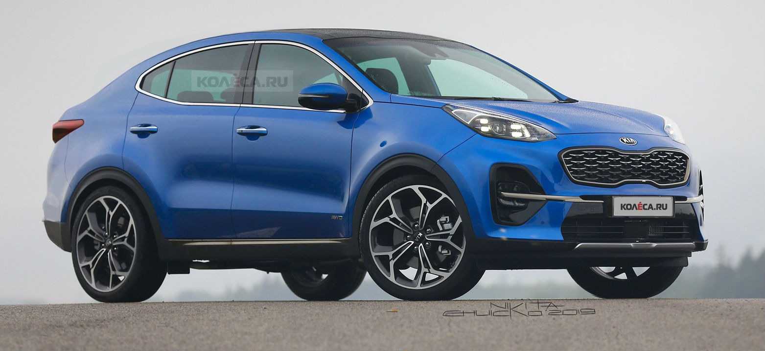 Kia Sportage Coupe - tak mogłaby wyglądać nowa wersja SUV-a z Korei