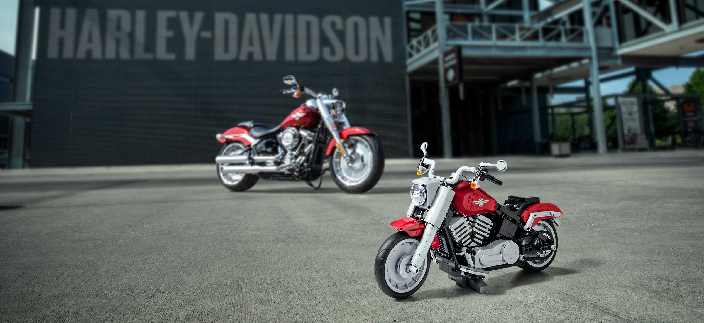 lego harley-davidson fat boy 10269