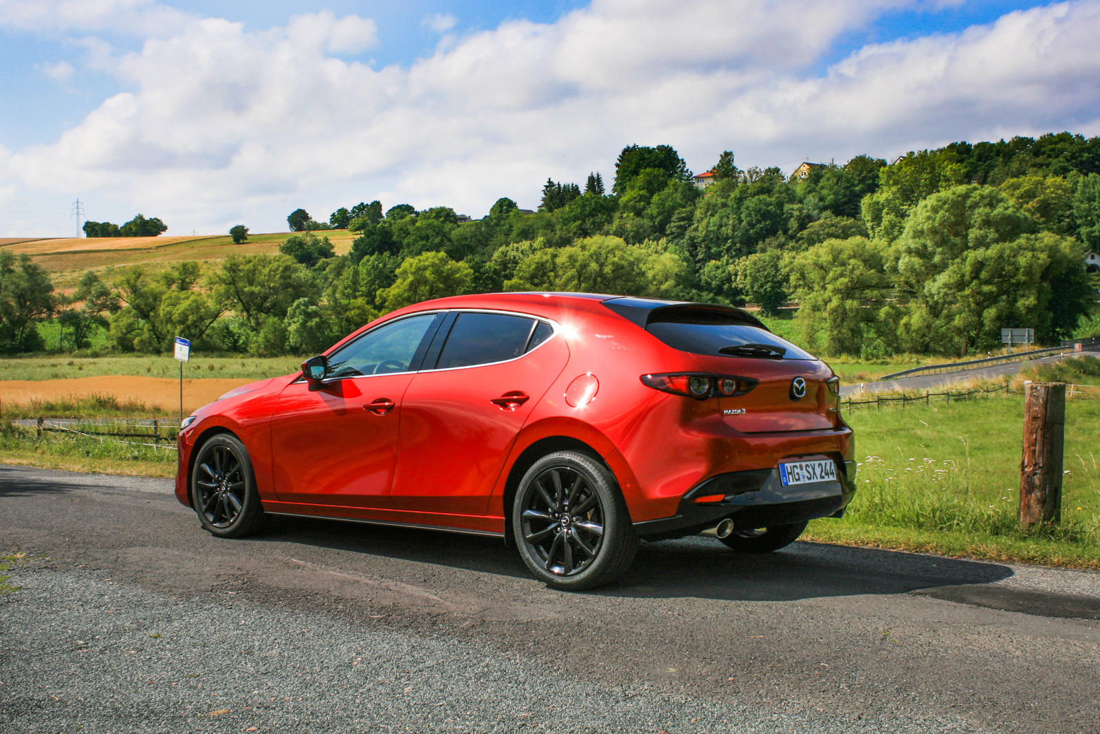 Mazda 3 Skyactiv X wrażenia z jazdy 
