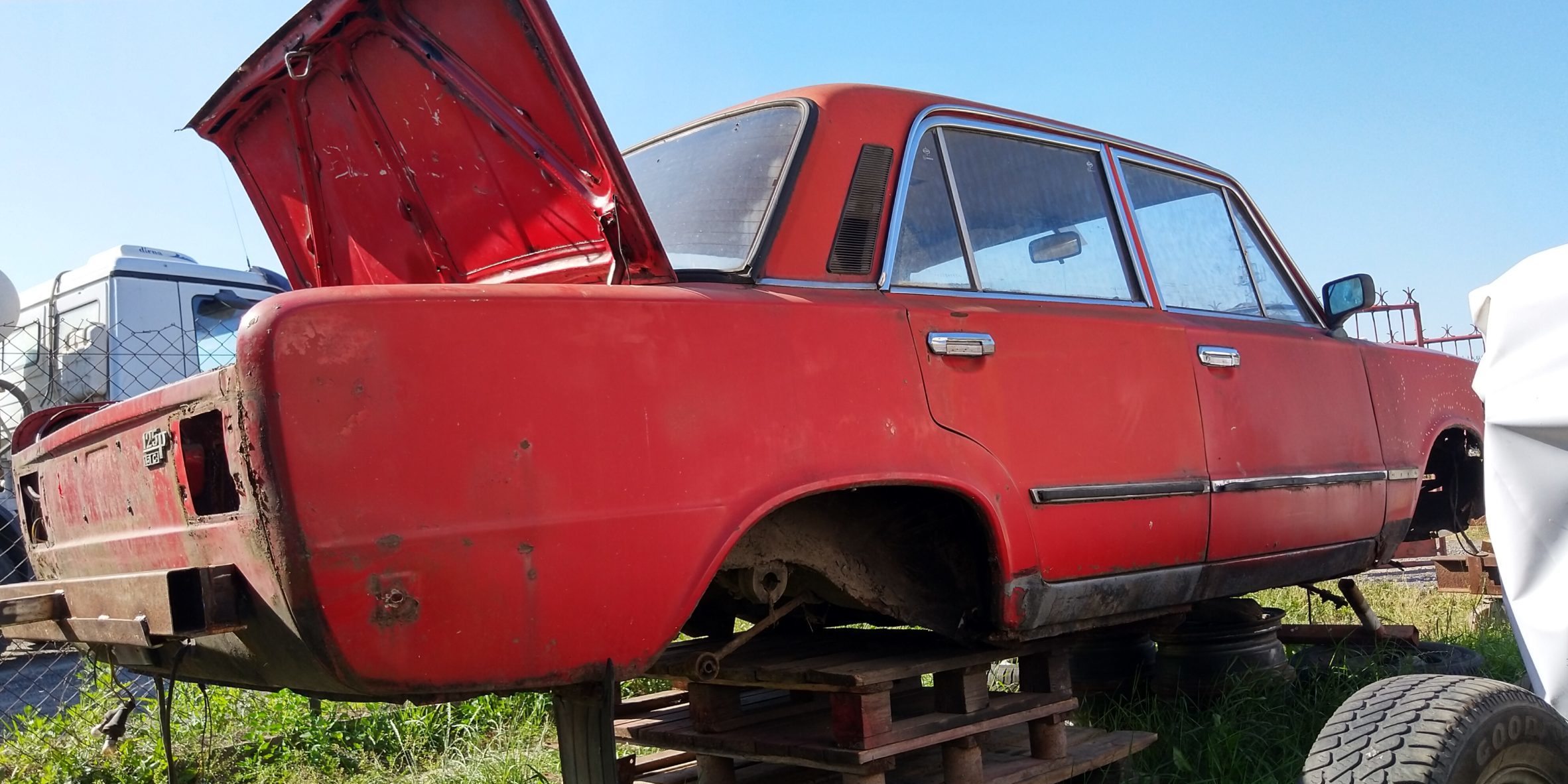 polski fiat 125p remont