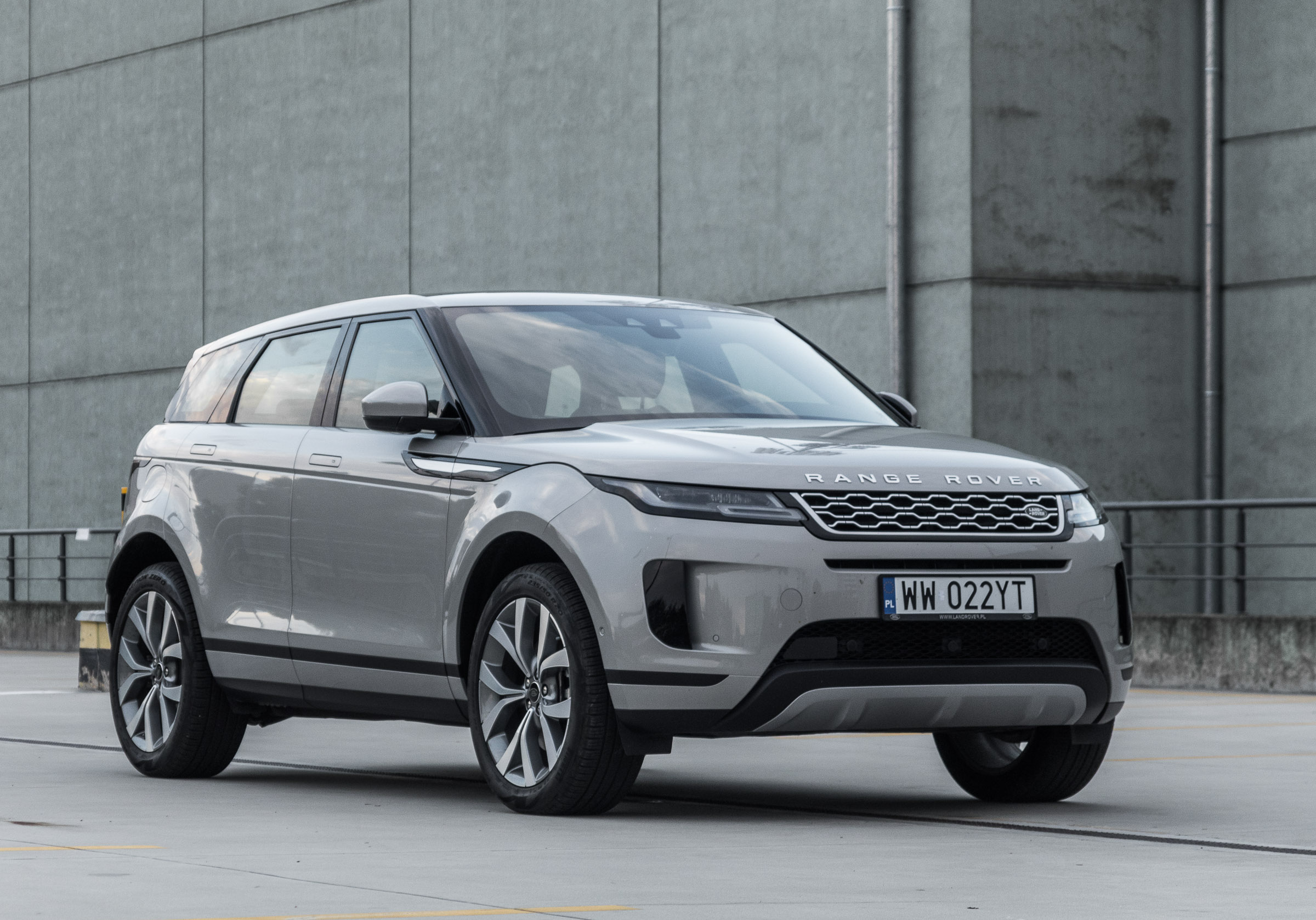 Range Rover Evoque 2019 test 