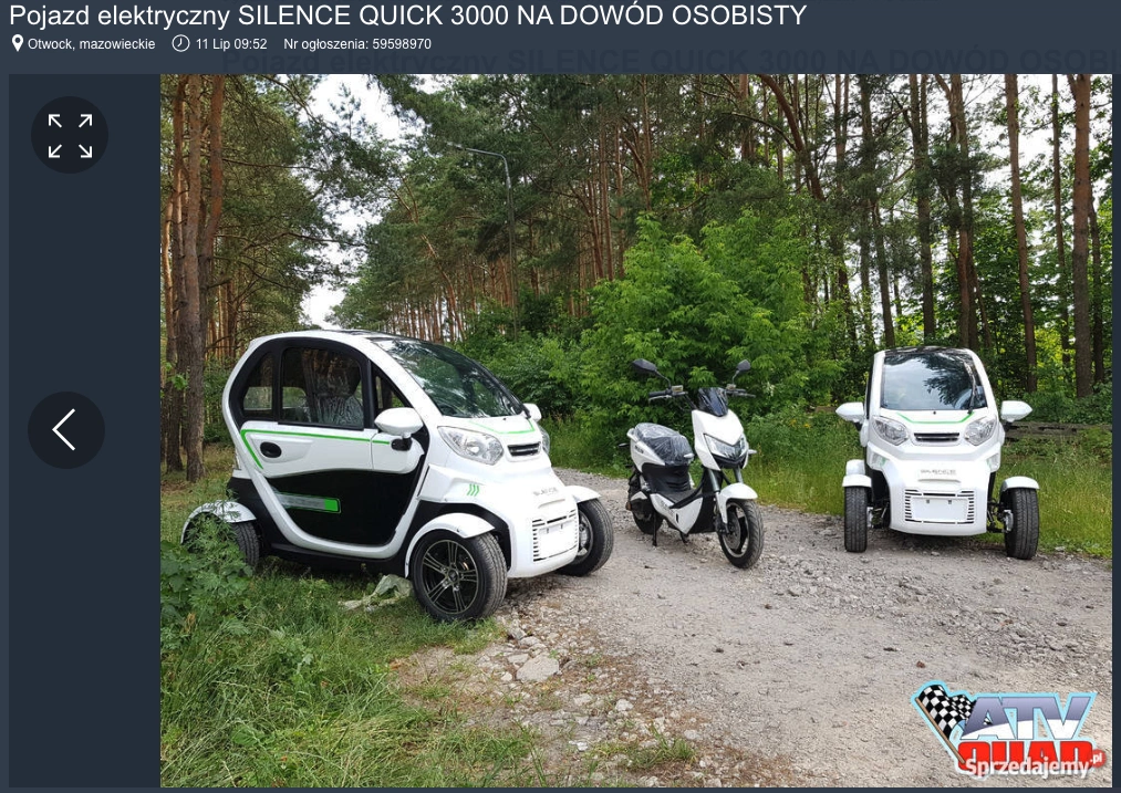 renault twizy kopia 