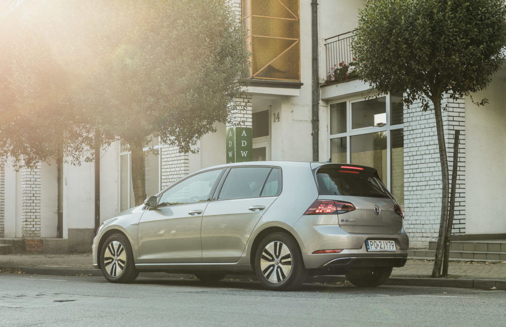 volkswagen e-golf zasięg 