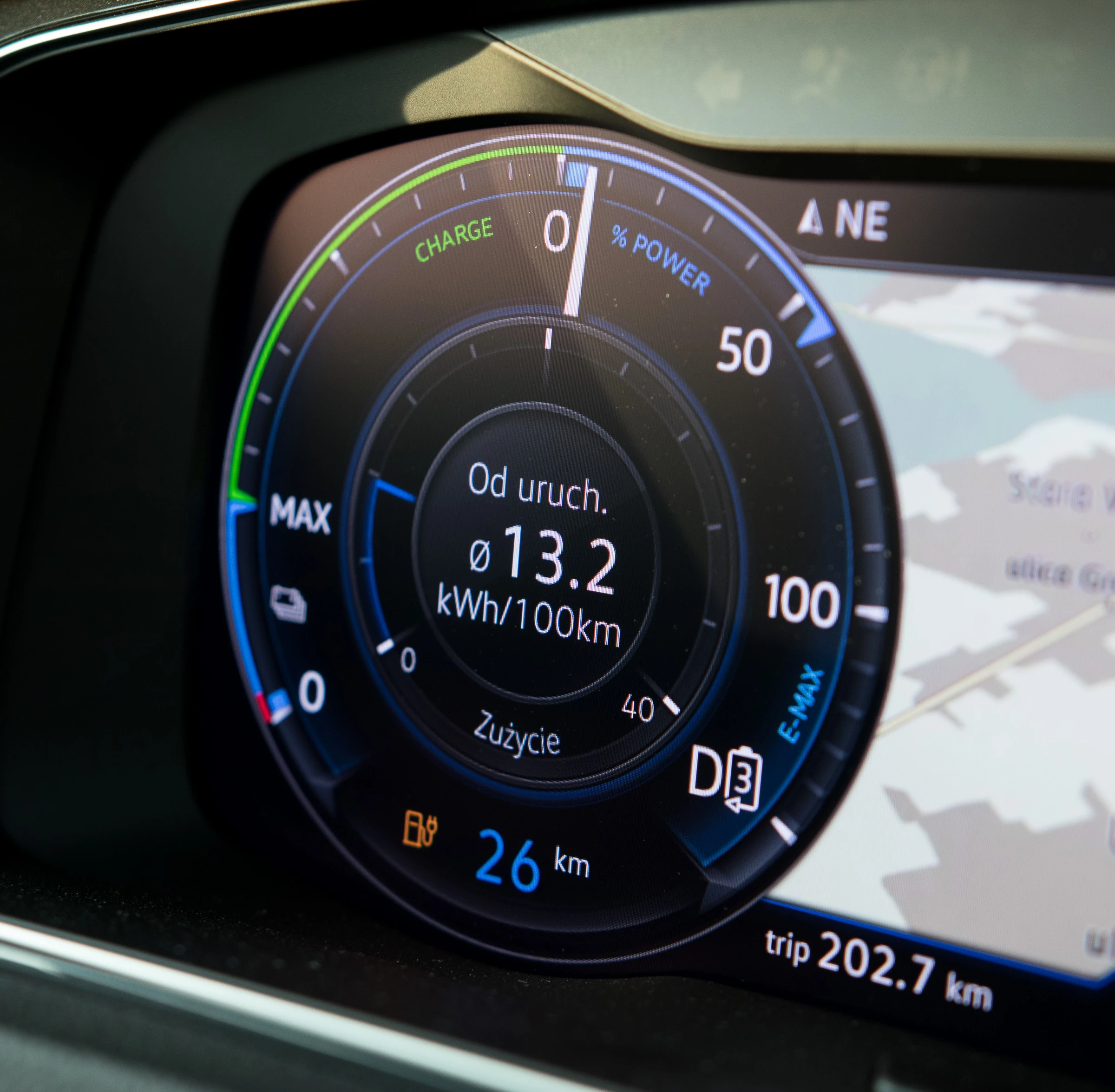 volkswagen e-golf zasięg