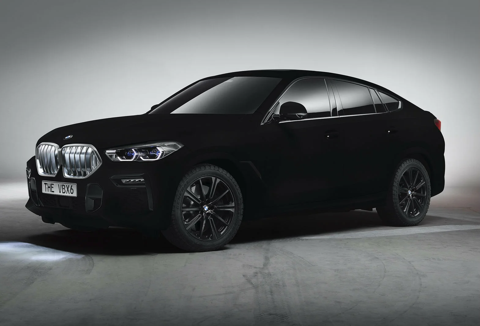 BMW X6 Vantablack 