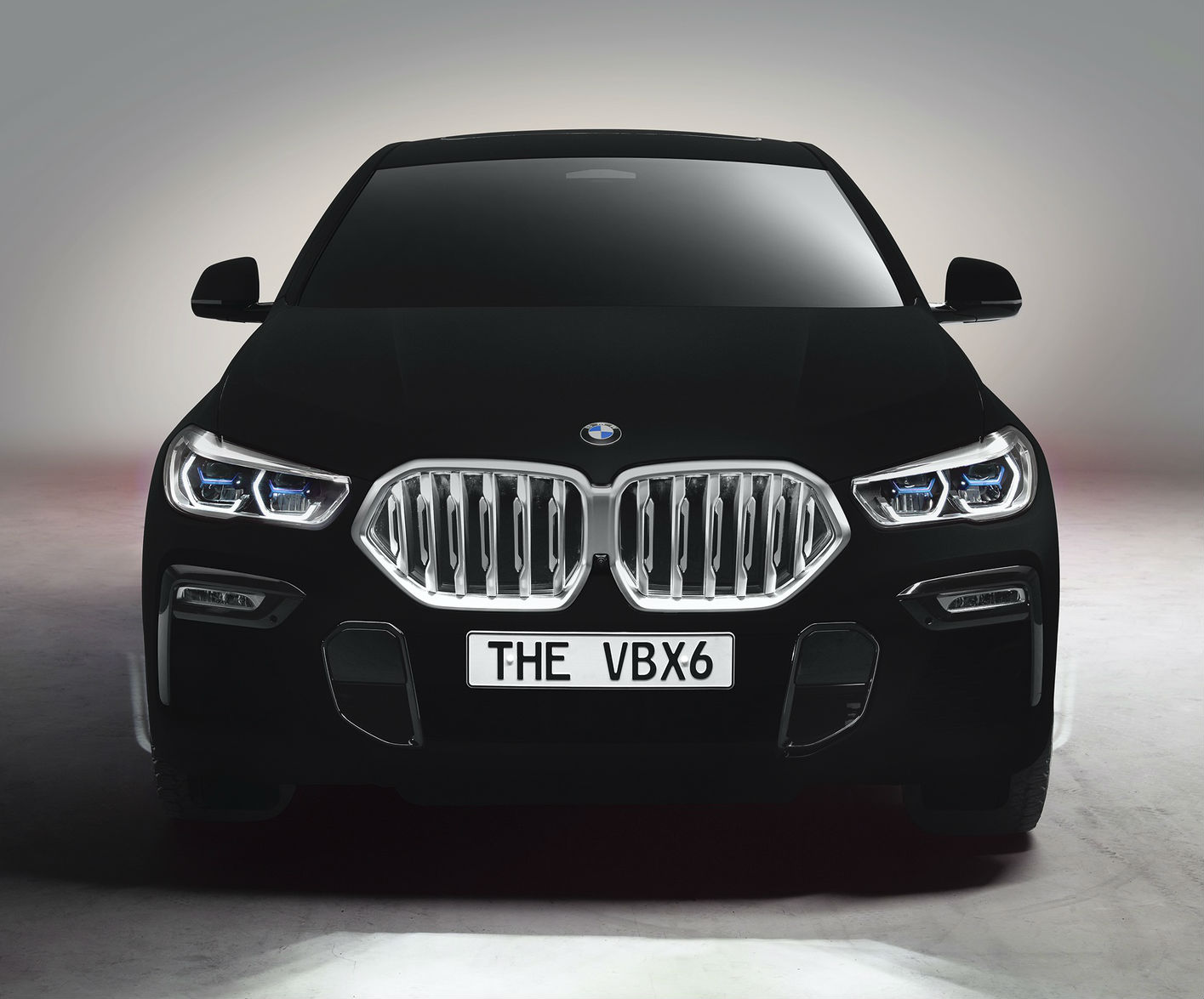BMW X6 Vantablack 