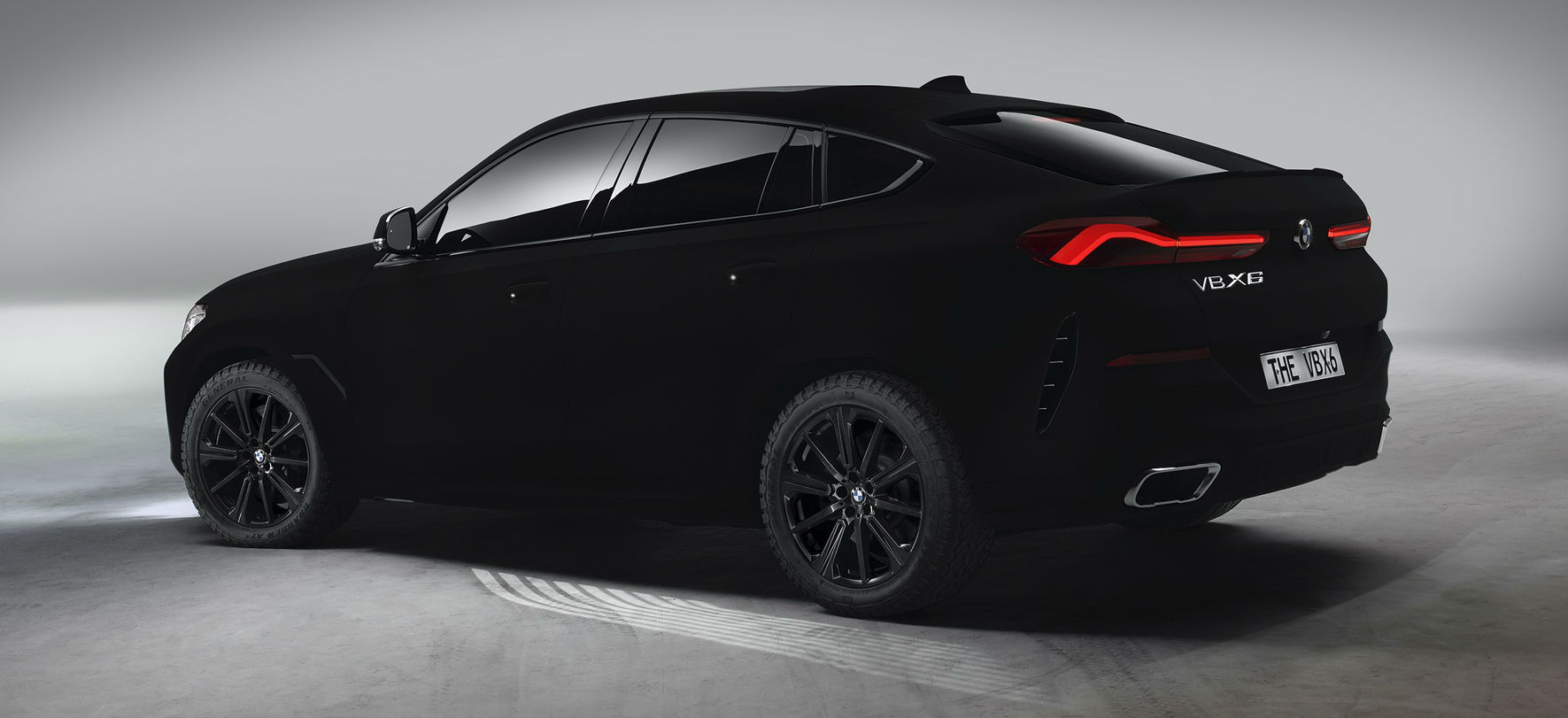 BMW X6 Vantablack