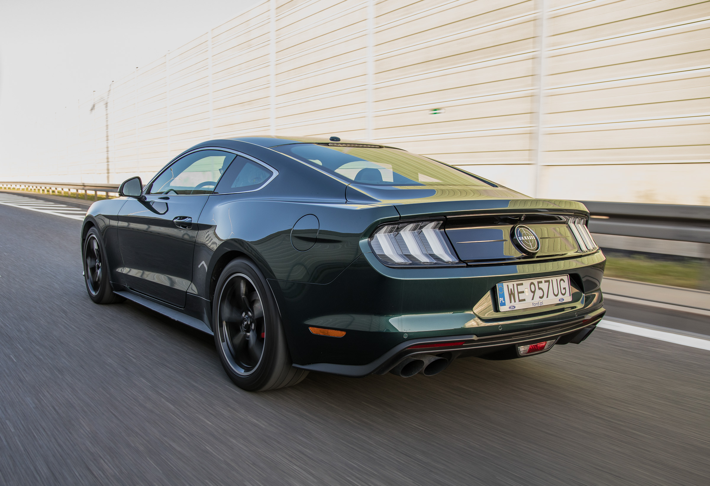 Ford Mustang Bullitt 2019 test 