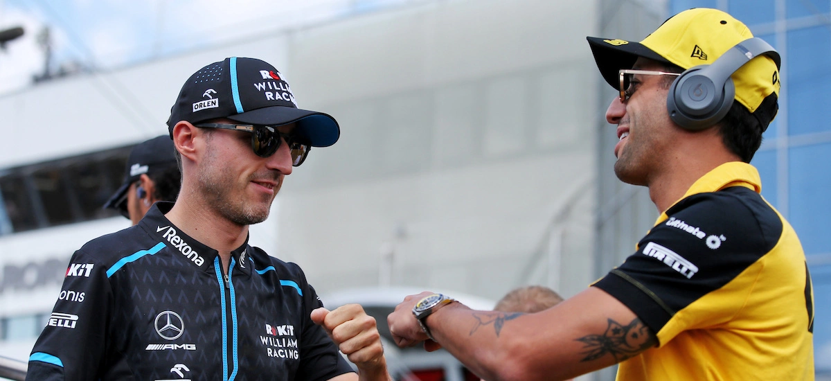 Formuła 1 Kubica Ricciardo