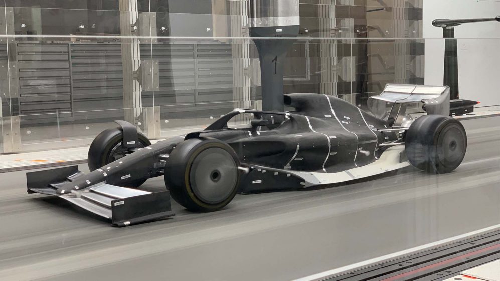 Makieta bolidu Formuły 1 na rok 2021 