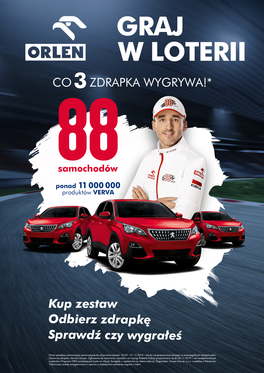 loteria Orlen Kubica 