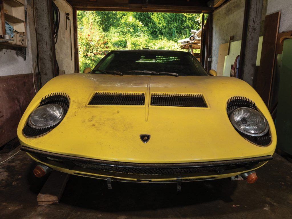 Lamborghini Miura aukcja 
